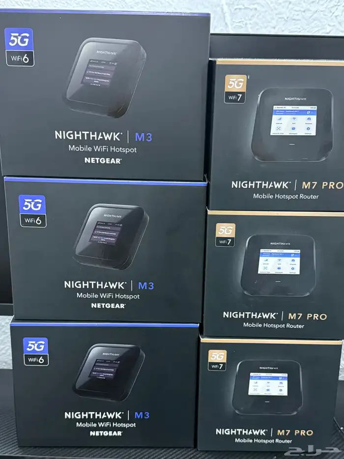 راوترات نتقير جديد M3 وM7وm5 0