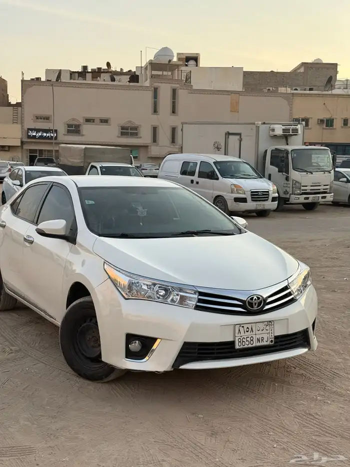 كورولا 2014 محركات وشواصي وايرباقات شرط 0