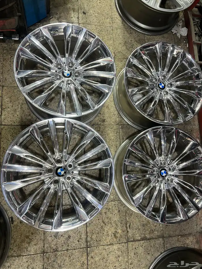 جنوط بي ام نيكل مقاس 20 اصلي وكالة موديل 2018 3