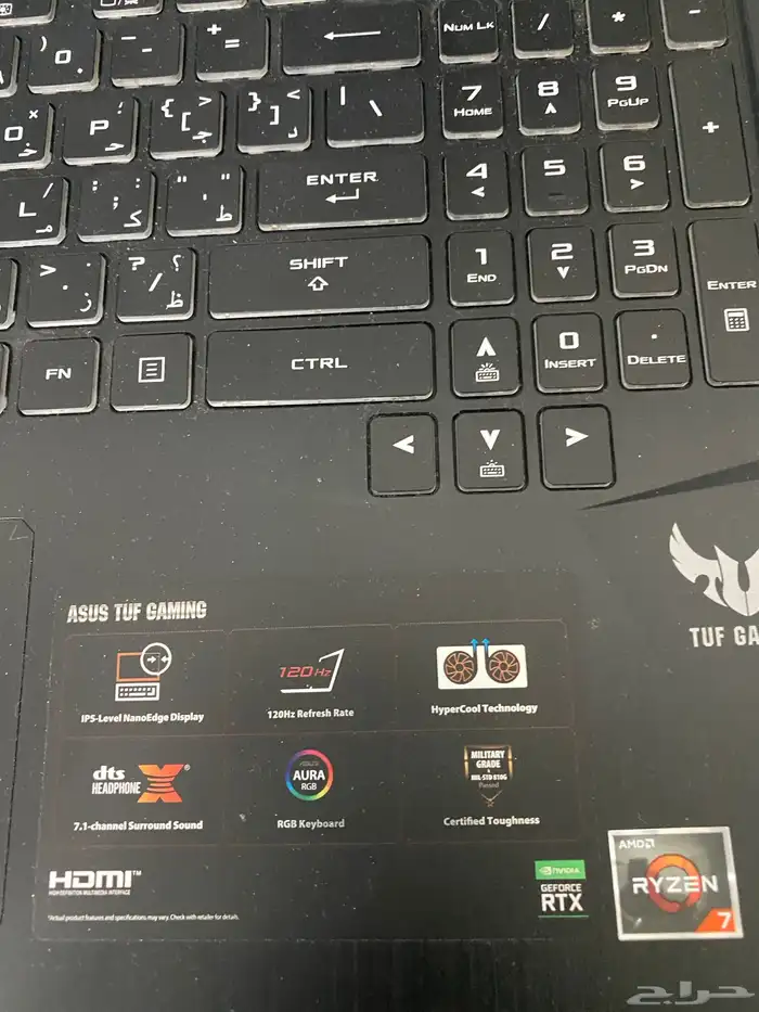 كمبيوتر العاب ( بي سي ) asus tuf fx505dv 2