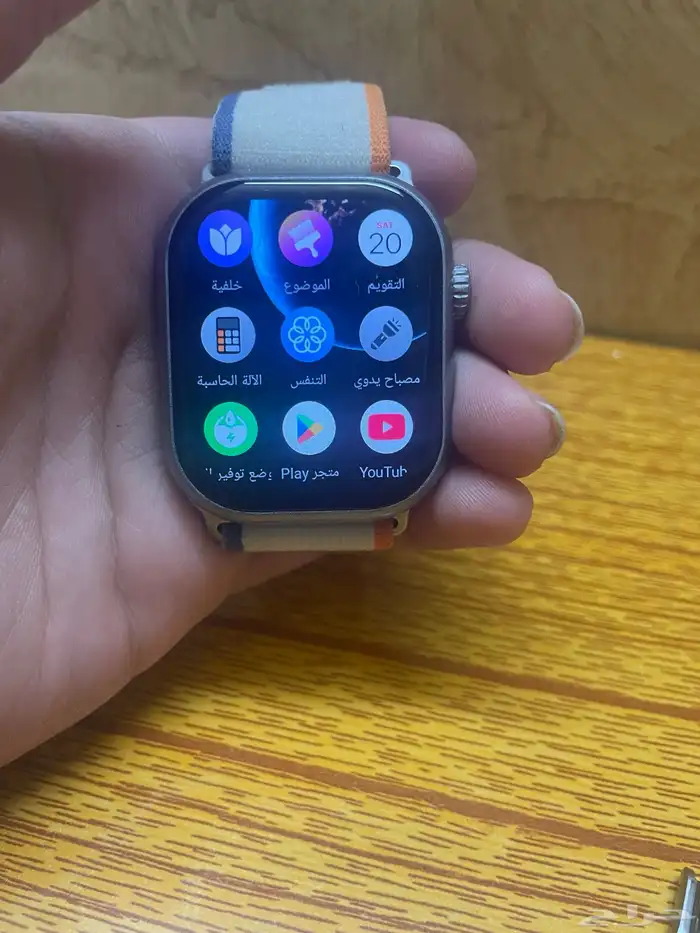 ساعه ذكيه 4g فيها كاميره 3