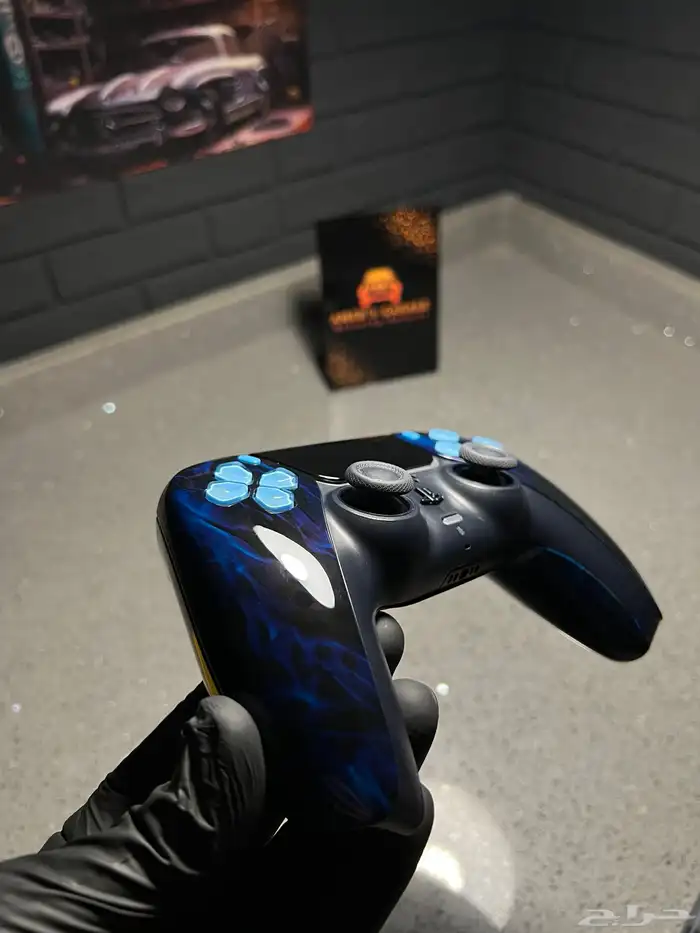 تعديل يد بلايستيشن الى نقشة عصرية 2