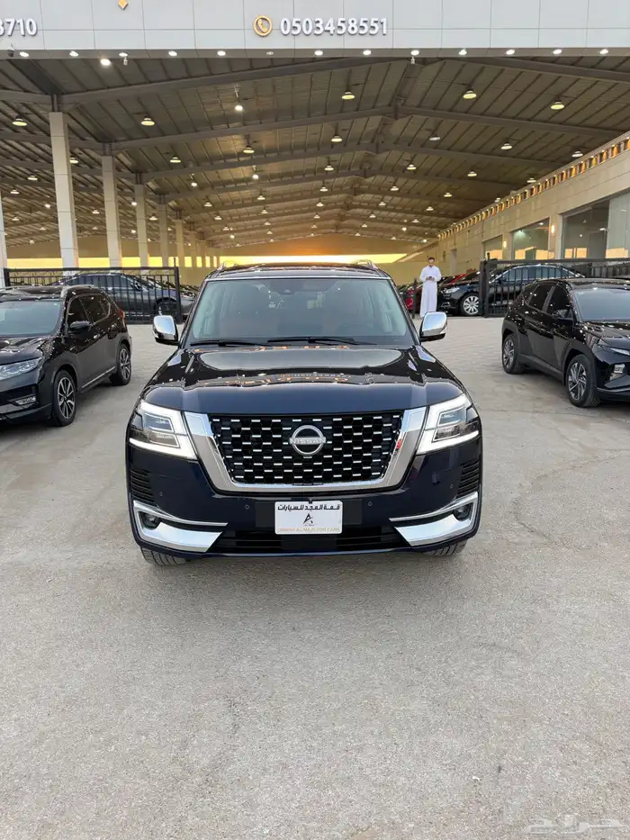 للبيع نيسان باترول 2023 تيتانيوم سعودي بحالة الوكاله 0
