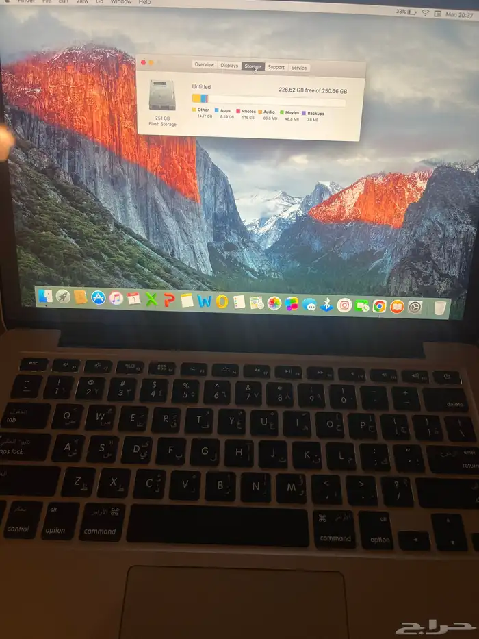 لابتوب  ماك  استعمال جديد 0