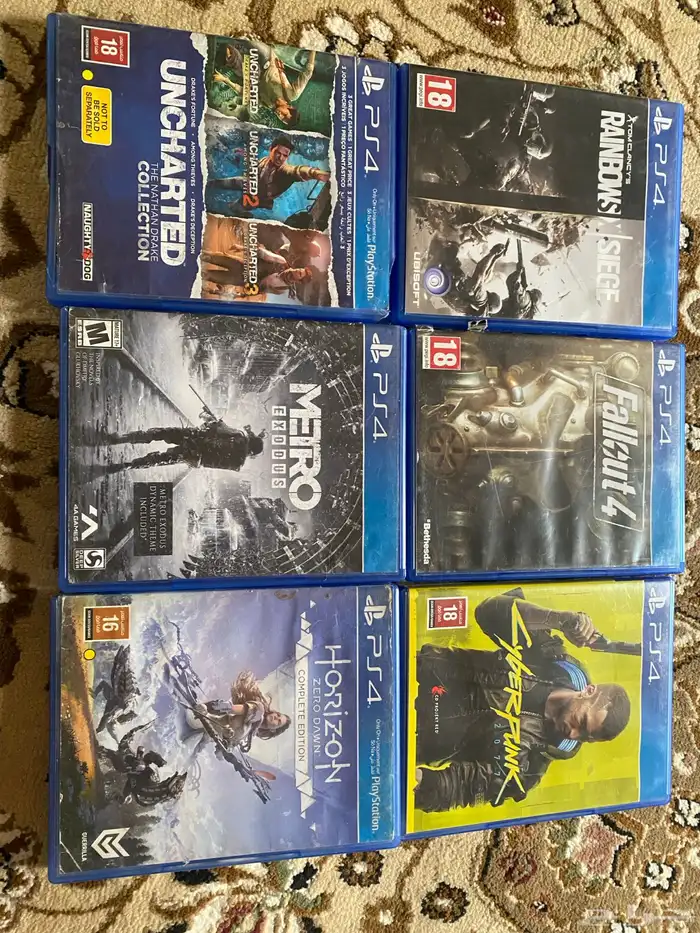 أشرطة سوني 4 للبيع او البدل 1