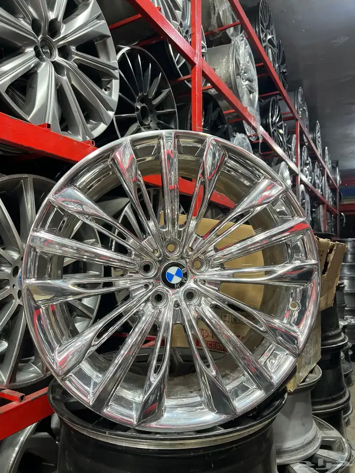 جنوط بي ام نيكل مقاس 20 اصلي وكالة موديل 2018 6