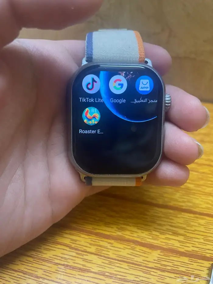 ساعه ذكيه 4g فيها كاميره 4