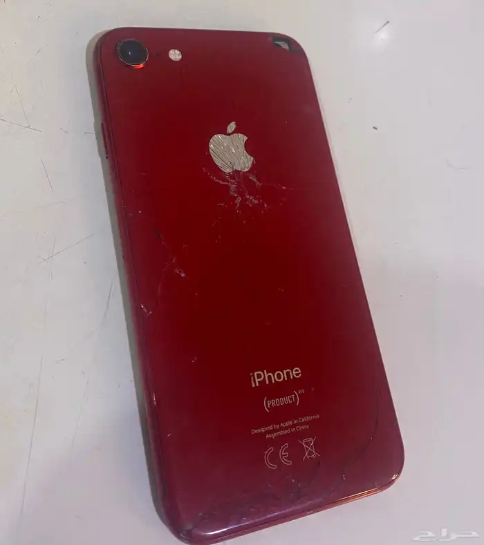 ايفون 8 العادي احمر 64 قيقا 0
