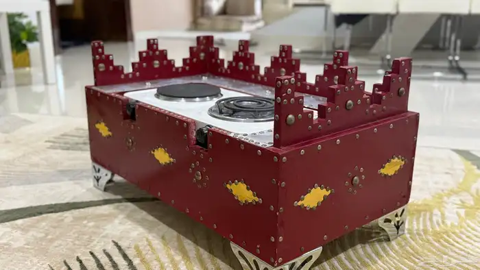 منقل وجار جزه تراثيه تراث سخان كهربائي 0