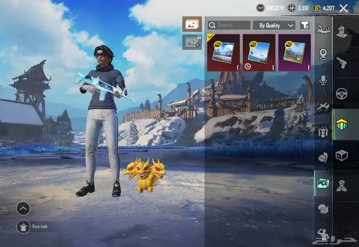 حساب ببجي لفل الحساب 79 19