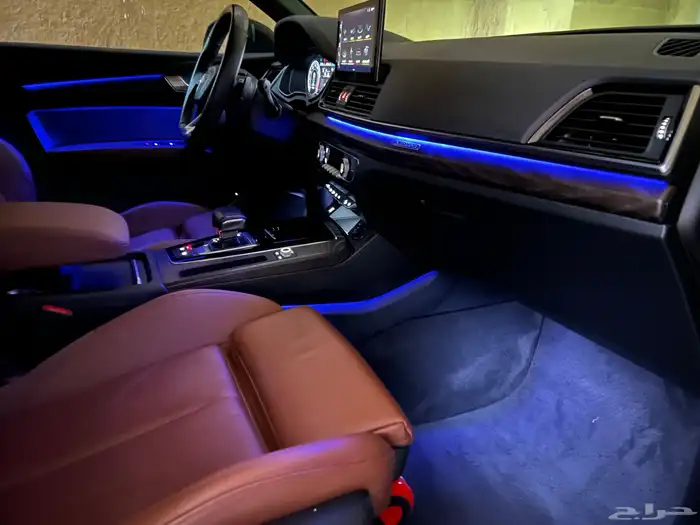 AUDI Q5 2023 S line سماكو بلاك اديشن 62