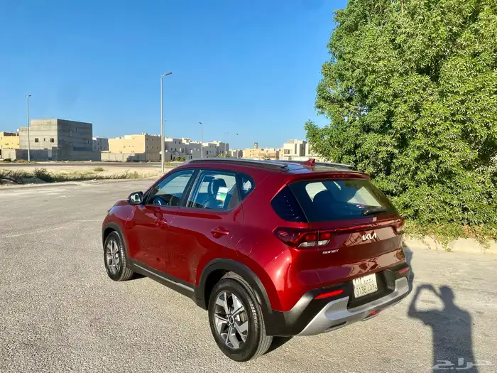 كيا سونيت عنابي 5