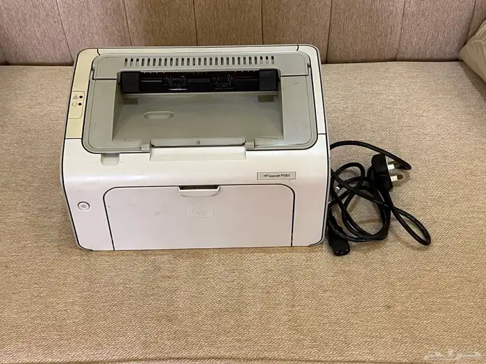 طابعة ليزر أحادية اللون طراز HP LaserJet P1005 0
