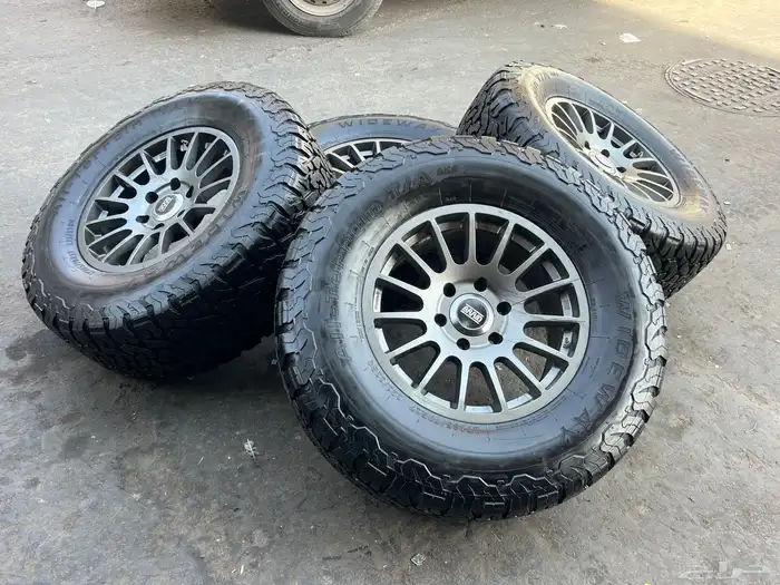 جنوط البرايد فيراني مقاس 17 مع كفرات حجرية تاريخ 2021 نضيفه 2