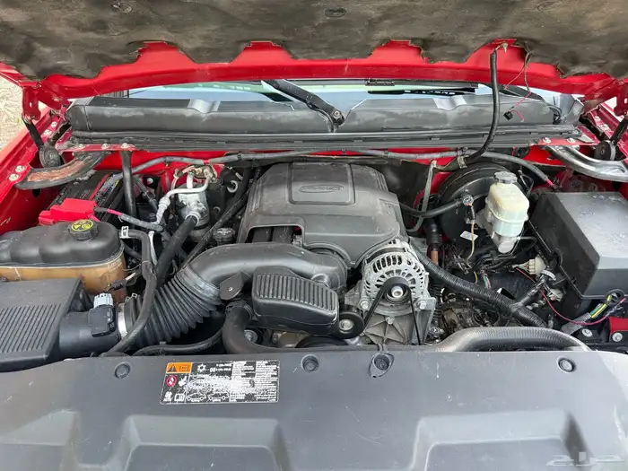 سلفرادو 2013 z71 فل دبل ( V8 ) 5.3 لون احمر 34