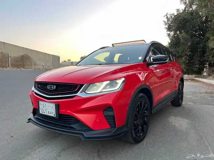 جيلي كولراي 2022 فل كامل GF بلس بلاك ريم شبه الجديد 1