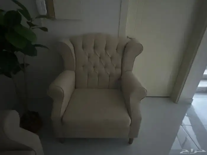 كنب 4 قطع سليم نظيف يكفي 7 اشخاص 2