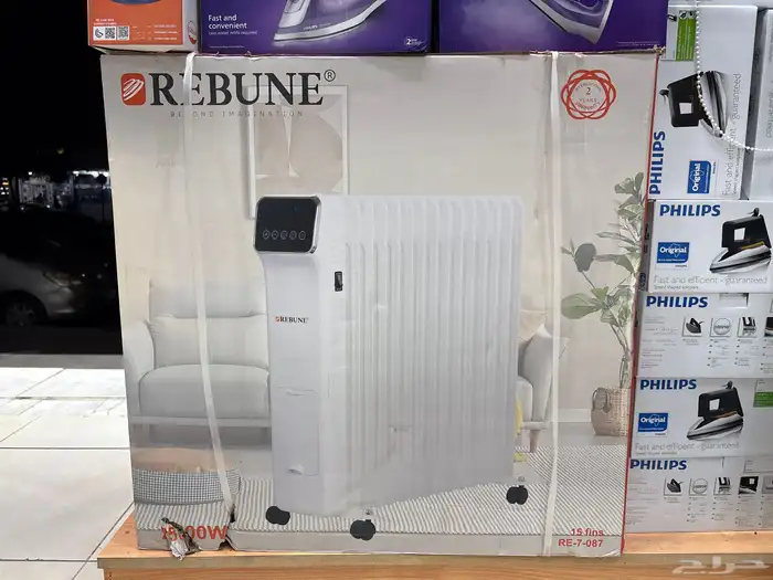 دفاية زيتية 15 ريشة ماركة ريبون 2500 واط 0