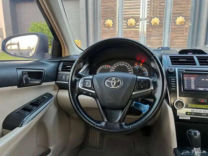 كامري 2017 فل كامل GLX بدي وكاله حتى صدامات وكاله نظيفه جدا 30