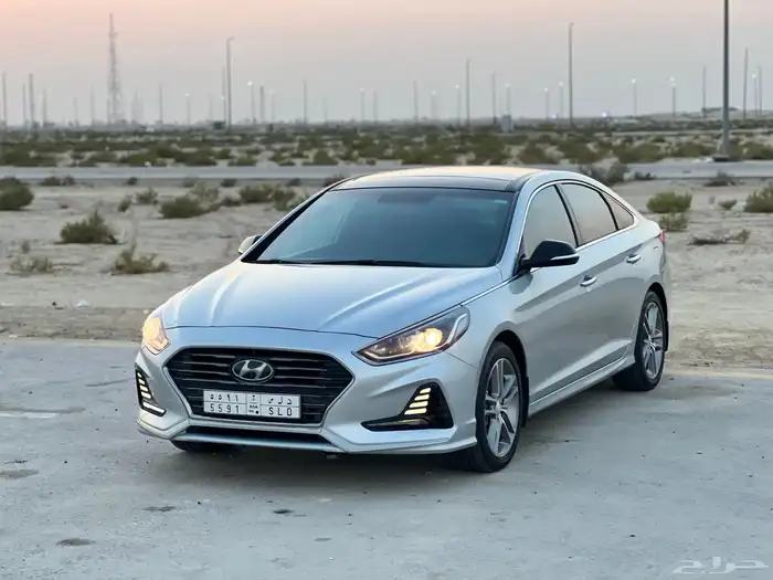 سوناتا سمارت فضي نظيف جدا  للمستخدم 3