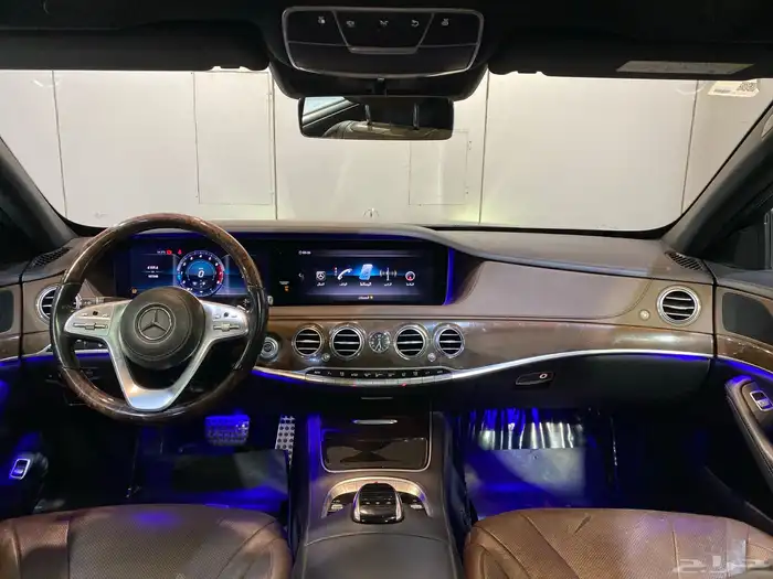 مرسيدس S450 2020 عداد 107 الف فقط 9