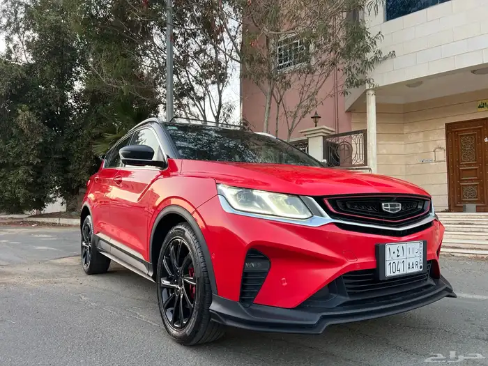 جيلي كولراي 2022 فل كامل GF بلس بلاك ريم شبه الجديد 0