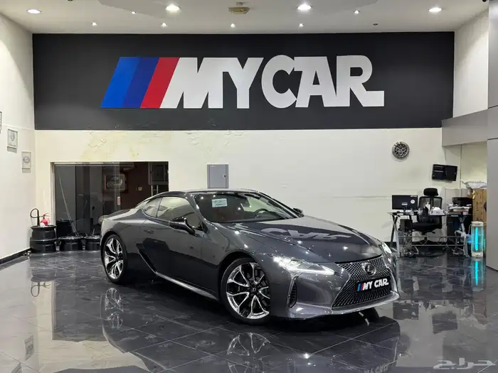 لكزس LC500 موديل 2023 شبه جديد ماشي 700 كيلو فقط 0