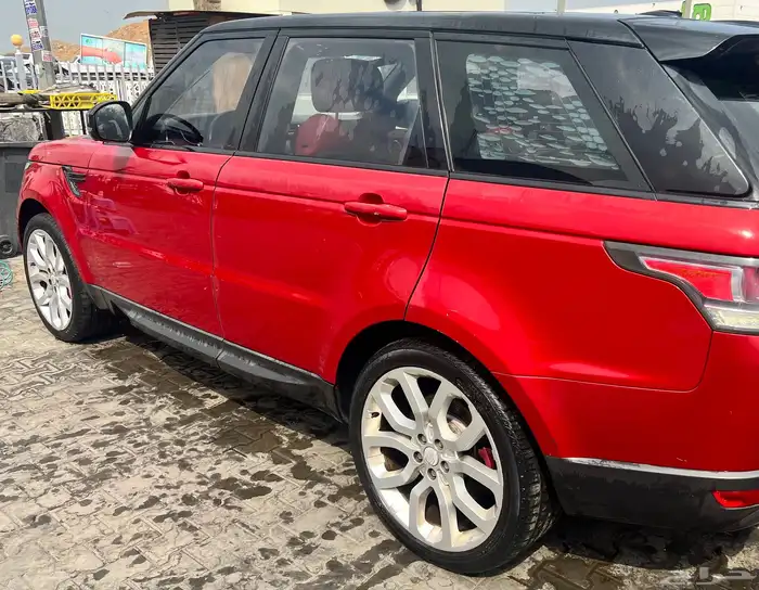 رانج روفر سبورت سوبر تشارج V8   2014   وارد الناغي 5