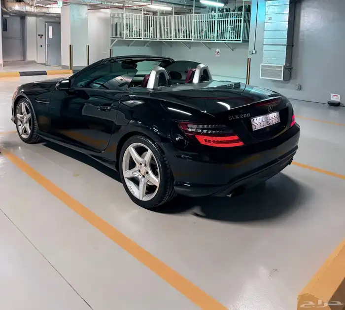 مرسيدس SLK 200 فل كامل كشف مخزن للبيع او البدل 2014 5