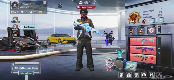 حساب ببجي للبيع او البدل بنوادر 0