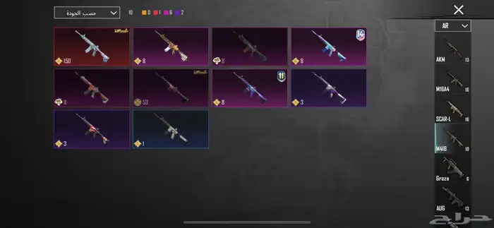 حساب ببجي للبيع 17