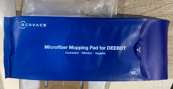 روبوت مكنسة وممسحة مع محطة تفريغ بحالة جيدة  جاهز للاستخدام 9