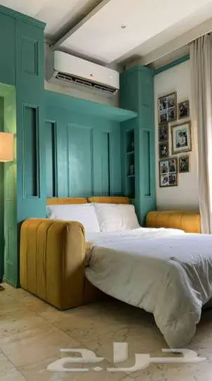 سرير جداري مخفي (هندسة و ديكور و تركيب) 2