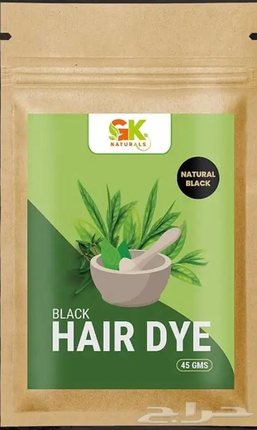 صبغة سوداء طبيعية 100 0