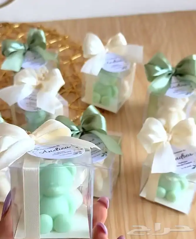 توزيعات شمع معطره ب الوقو الاسماء 17