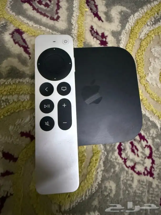 ساوند بار من LG مع سوبووفر S70ty و ابل تيفي appletv 4k 128gb 5