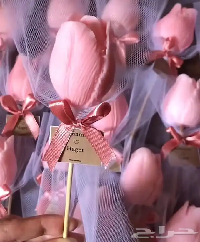 توزيعات شمع معطره ب الوقو الاسماء 5