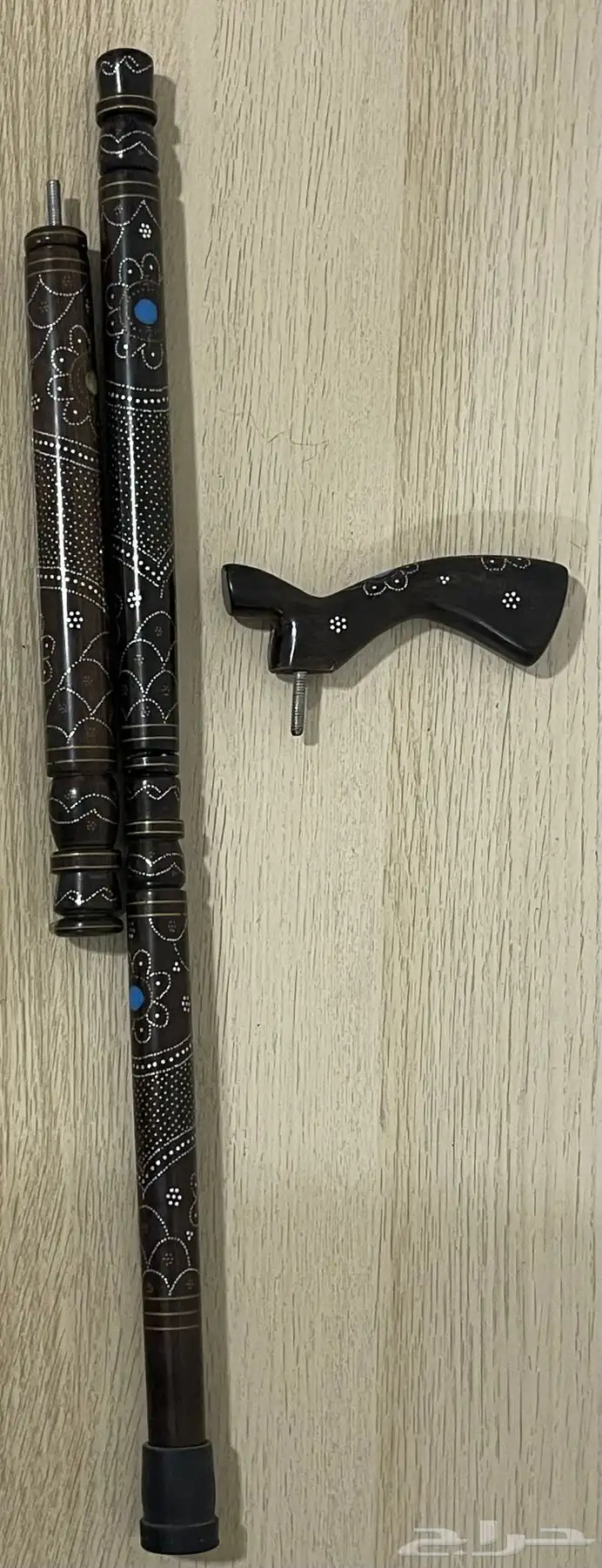 عكازه شغل يدوي 4