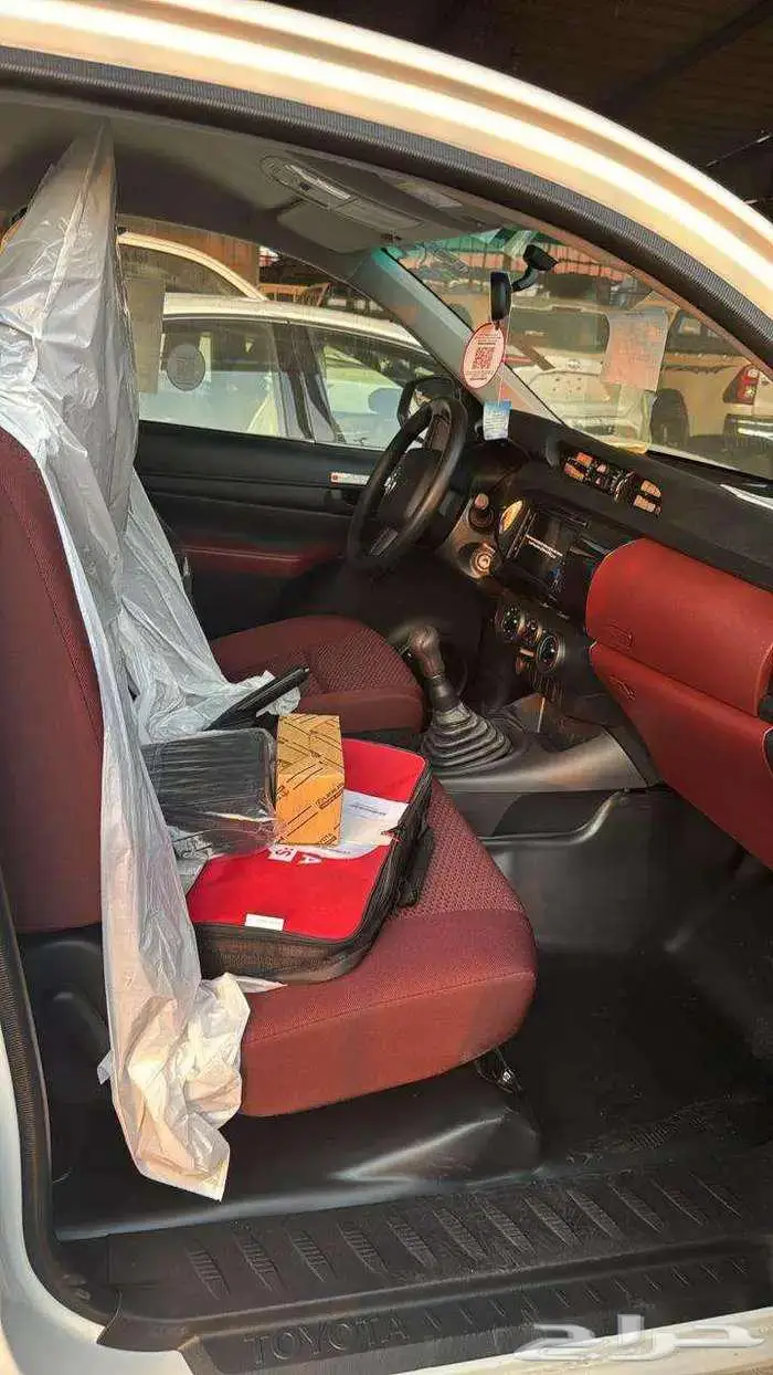 تويوتا هايلكس غماره ديزل بدون صندوق ماكينه 2.4 موديل 2025 9