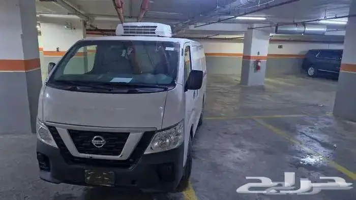 باص بضاعة نيسان محول الى ثلاجة نيسان 2019 للبيع 0