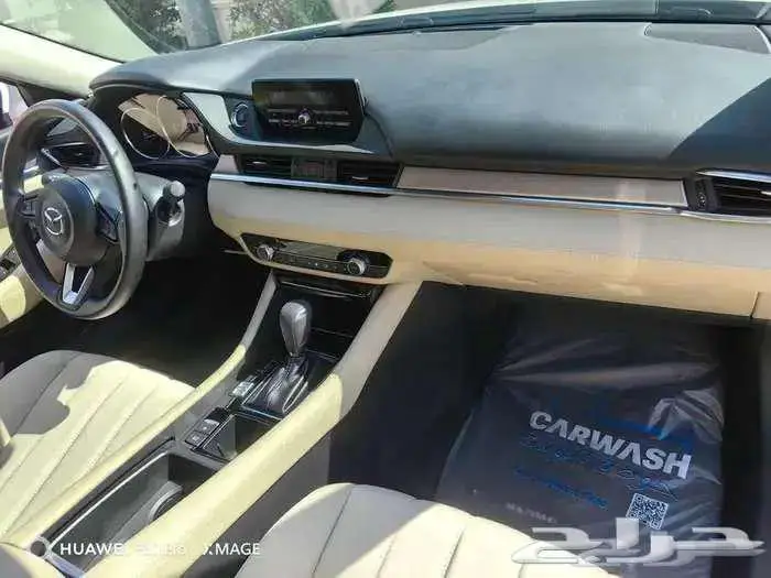 مازاد 6 مستعملة موديل 2023 بنزين حبه فقط لون ابيض 10