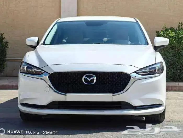 مازاد 6 مستعملة موديل 2023 بنزين حبه فقط لون ابيض 1