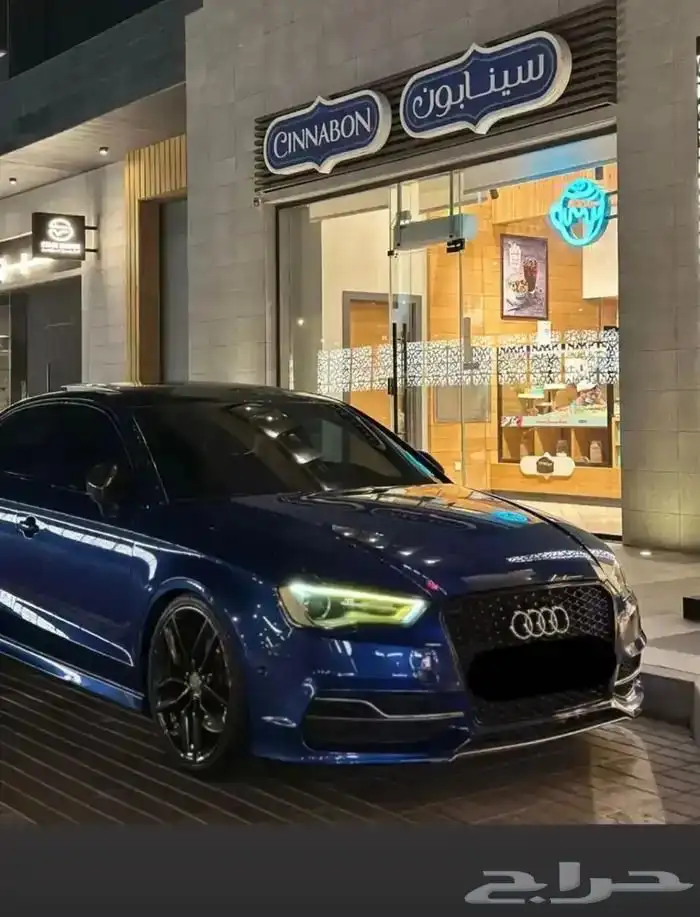 للبيع أودي S3 موديل 2016 نظيف جدا لون ازرق بيبسي 6