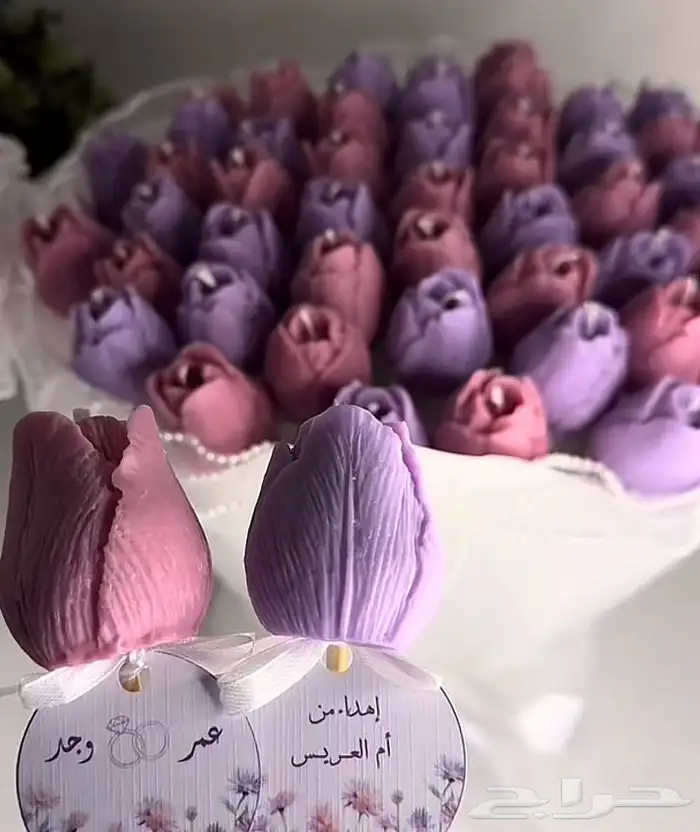 توزيعات شمع معطره ب الوقو الاسماء 23