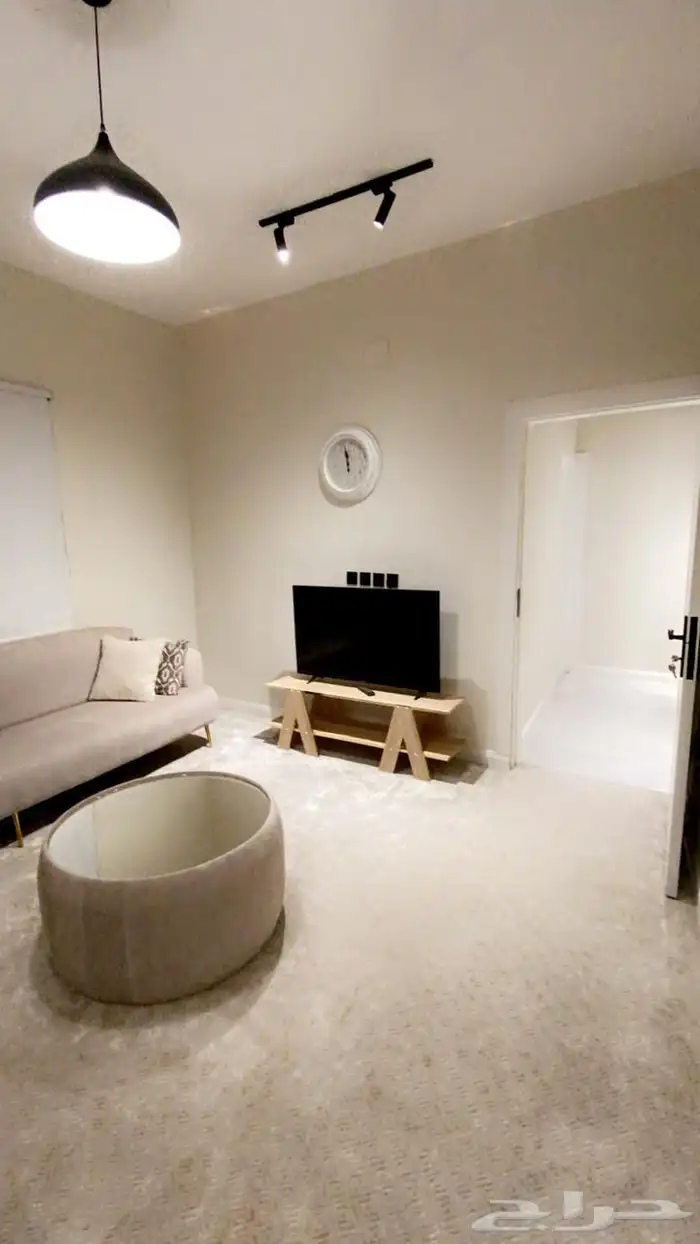 للإيجار شقة غرفتين و صالة مفروشة مودرن في أحد رفيدة 6