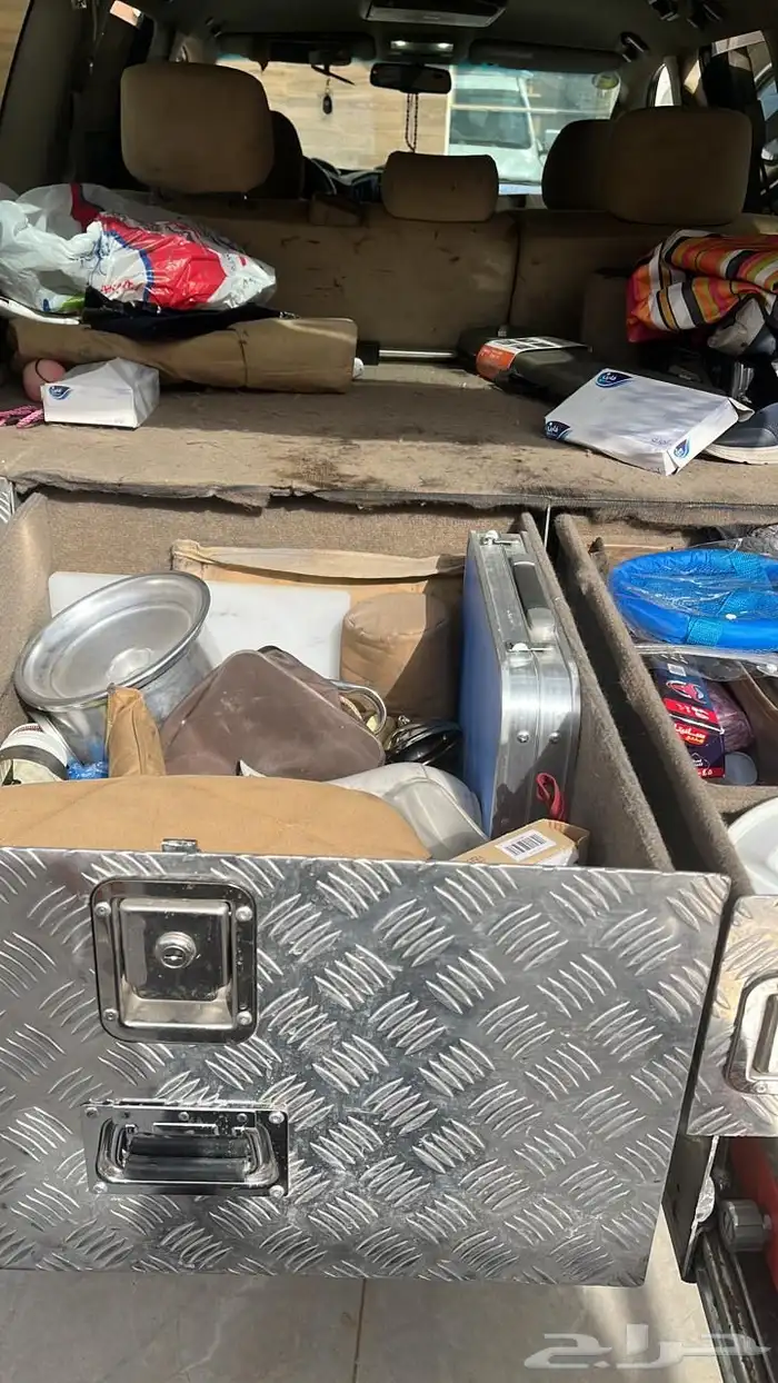 ادراج المنيوم لاندكروزر مع تانكي ماء من موديل 2008 الى 2021 0