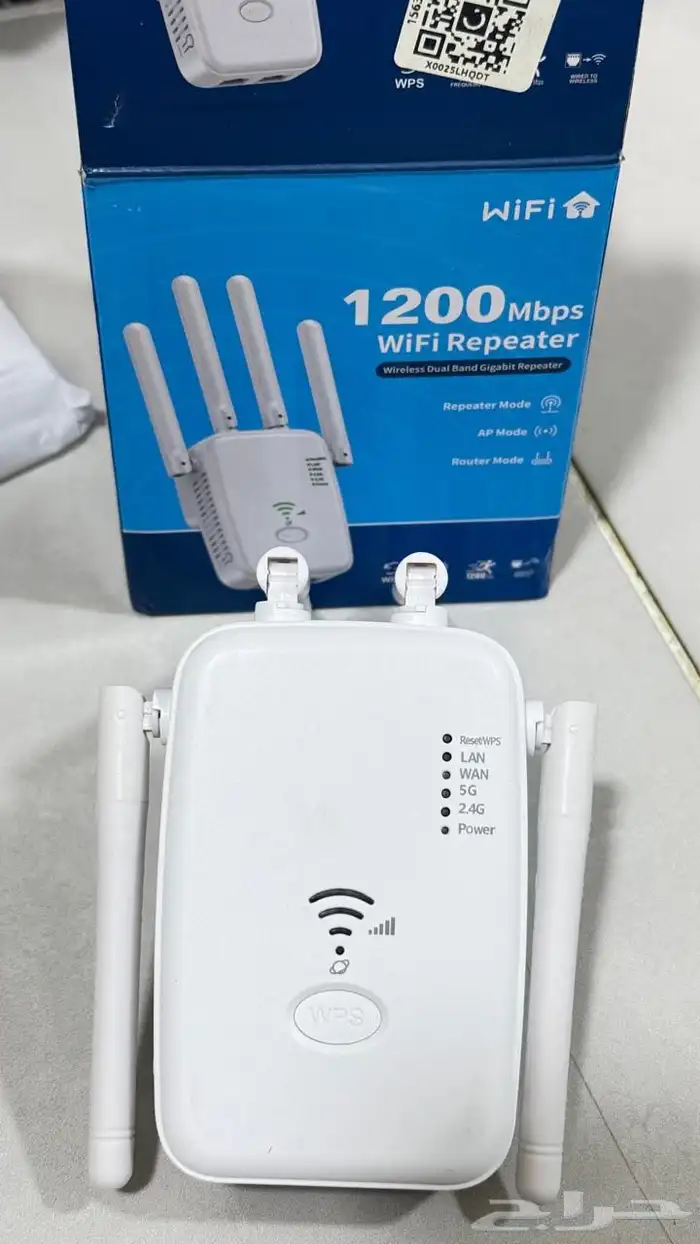 راوترين أبيض وأسود ومقوتين 2