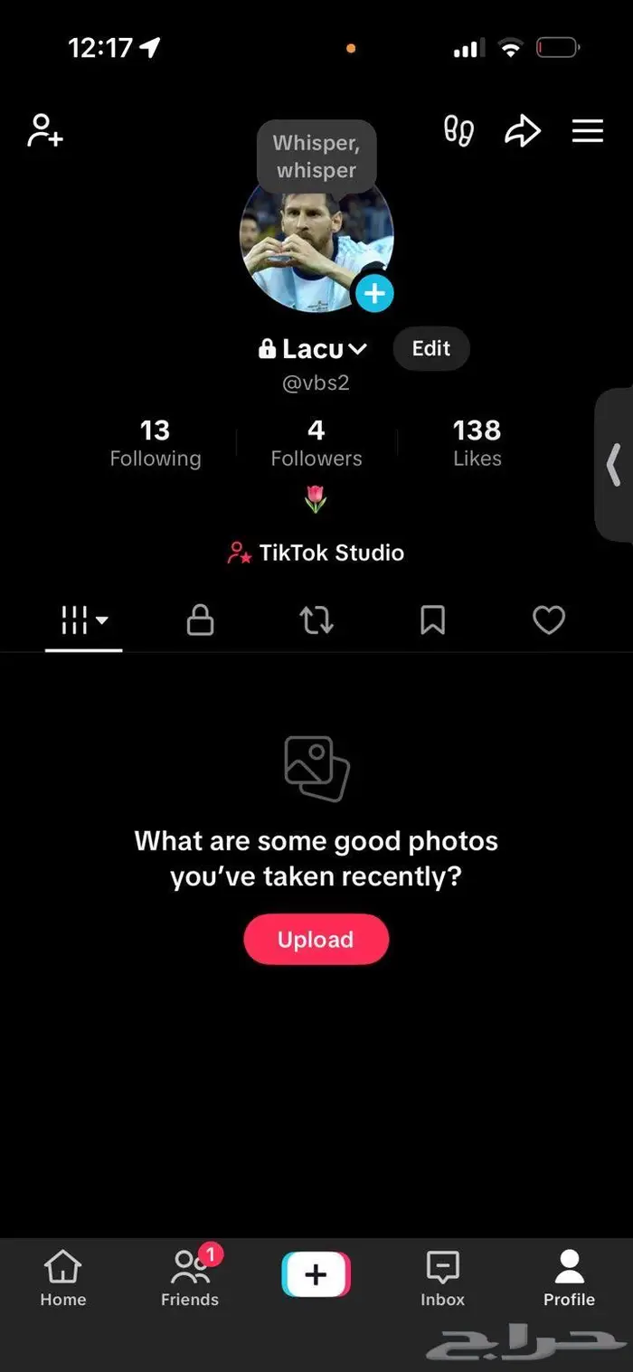 حساب تيك مع اليوزر للبيع 0