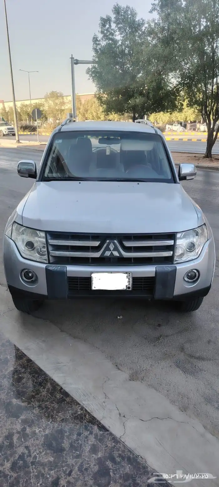 باجيرو 2008 فضي نص فل 1