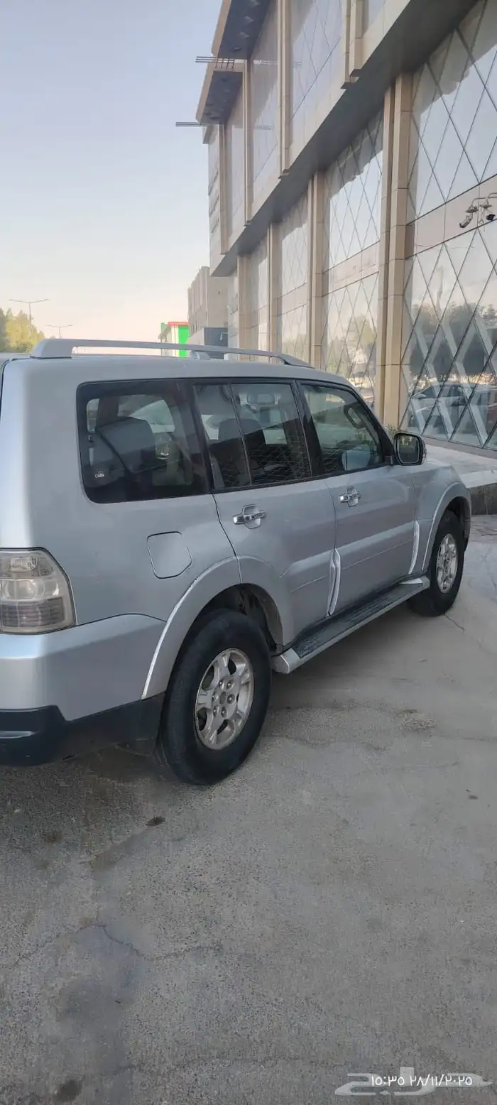 باجيرو 2008 فضي نص فل 4